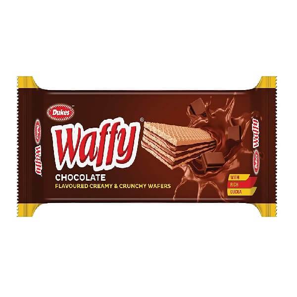 Dukes Waffy Chocolate Flavoured Wafer Biscuits - 75 gm